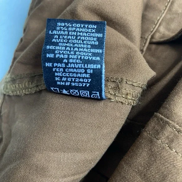 Sanctuary Modern Straight Wide Leg Pants High Rise Women's Sz 29 Clove Brown - Picture 11 of 12